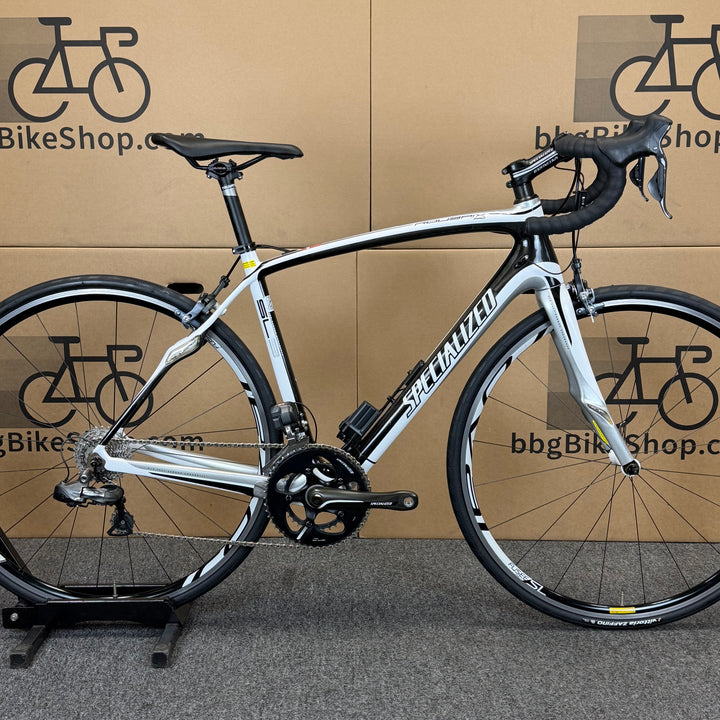 Used Specialized Roubaix, Ultegra Di2, Carbon Fiber Road Bike, 54cm
