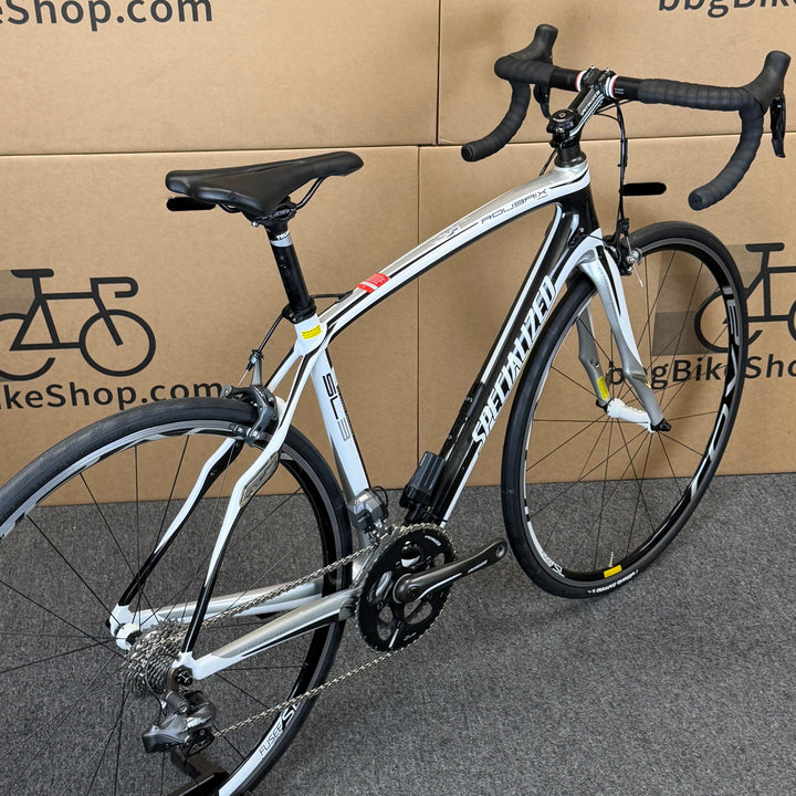 Used Specialized Roubaix, Ultegra Di2, Carbon Fiber Road Bike, 54cm