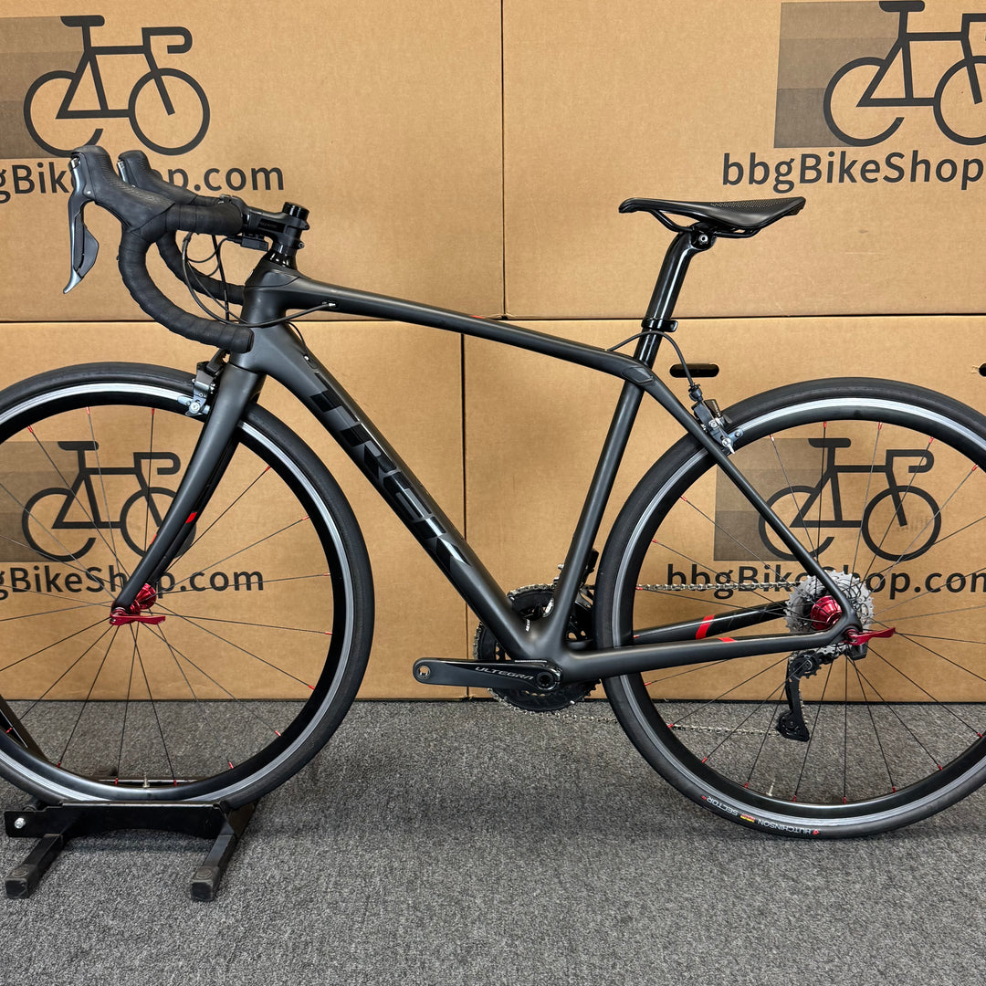 Used Trek Domane SL 6, 11-speed Ultegra Di2, Carbon Road Bike-2018, 52cm
