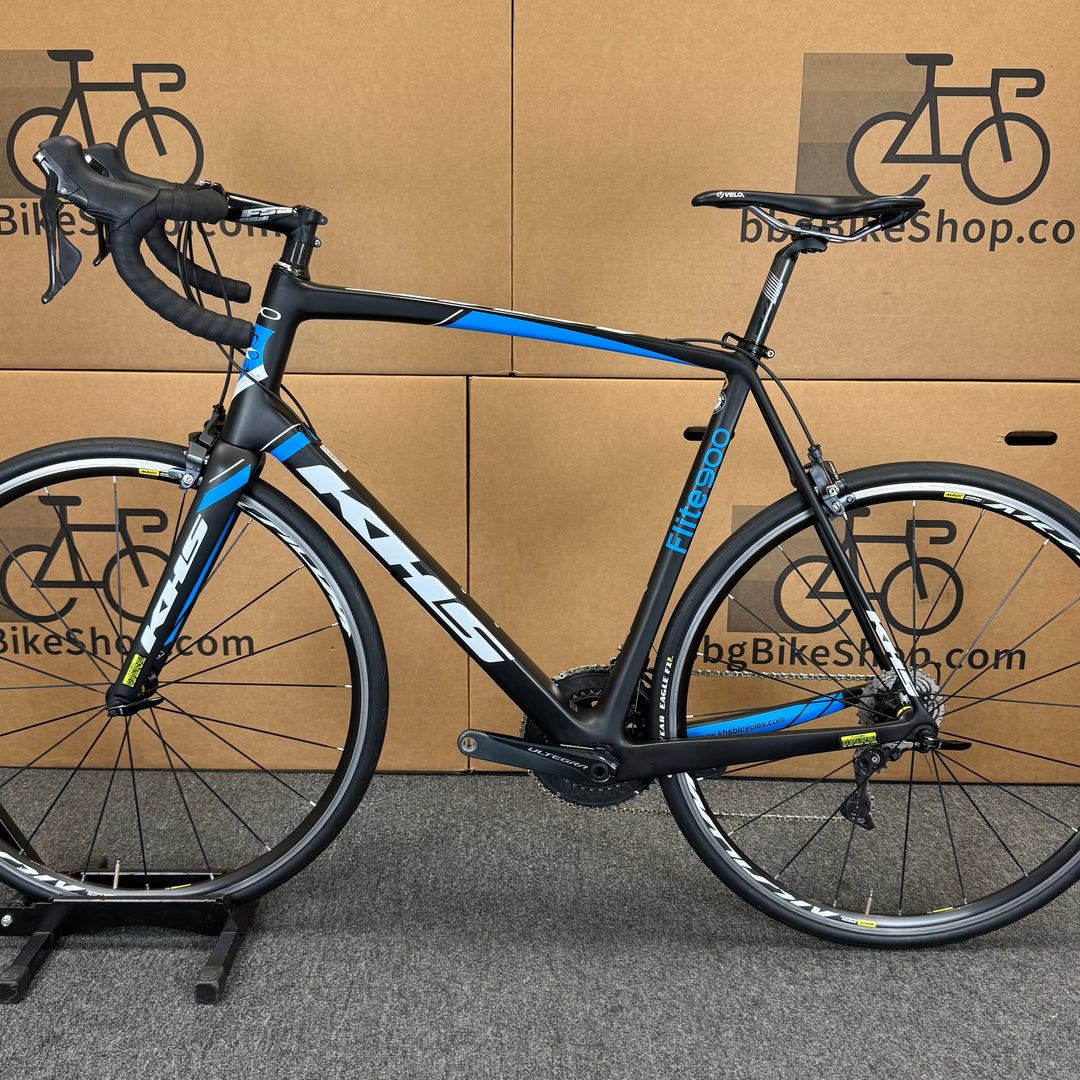 Used KHS Flite 900, 11-speed Ultegra, Carbon Road Bike-2021, XL 61cm