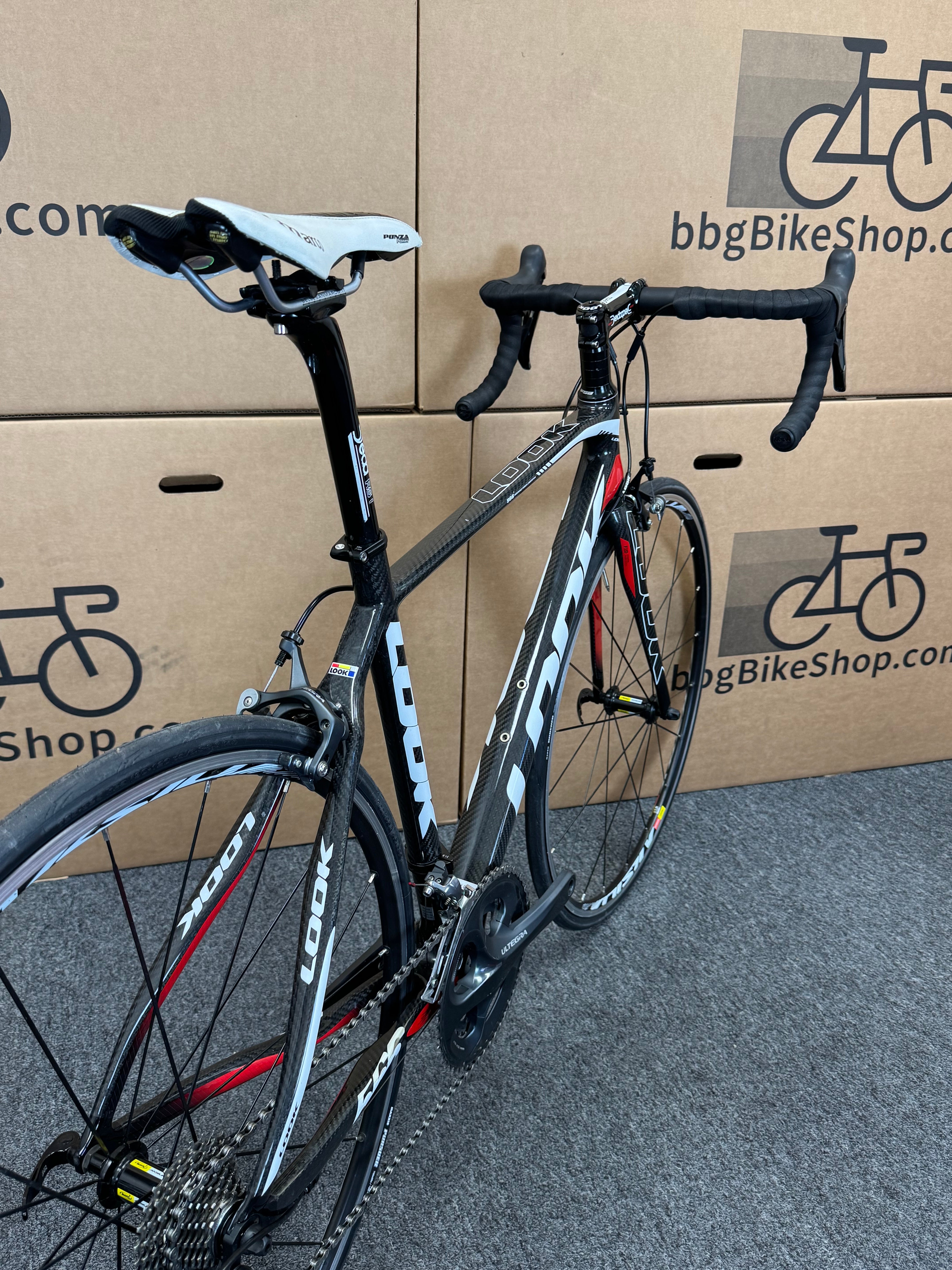 Used Look 566, Carbon Fiber Road Bike-2013, Small (52cm Used Look 566, Carbon Fiber Road Bike-2013, Small (52cm
