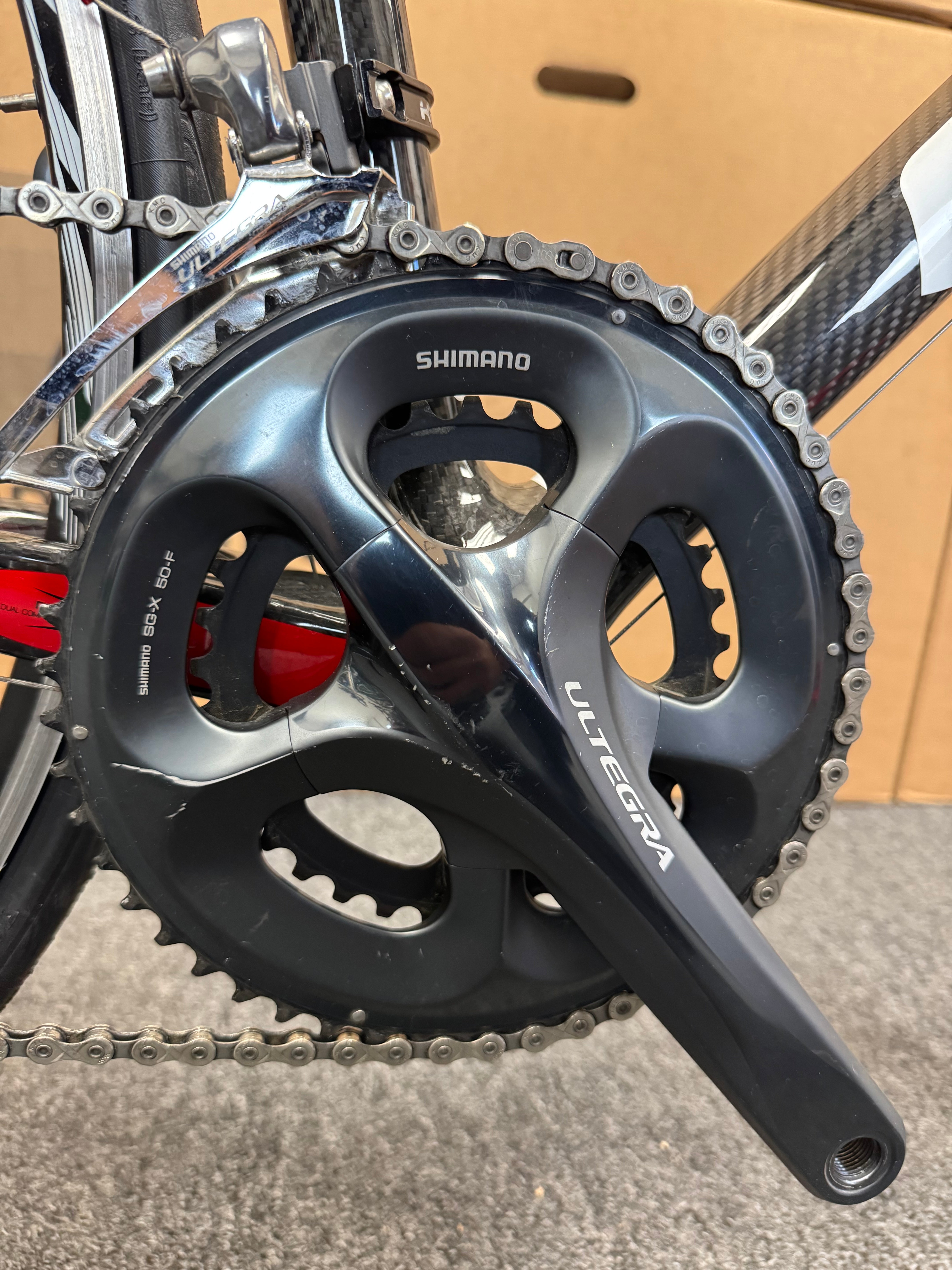 LOOK566 完成車SHIMANO ULTEGRA mIX Look 566 105 Mix (2012) Specs