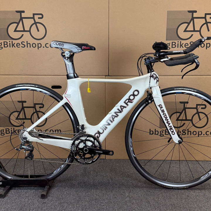 Used Quintana Roo CD0.1, Carbon Fiber Triathlon Bike, 50cm Small