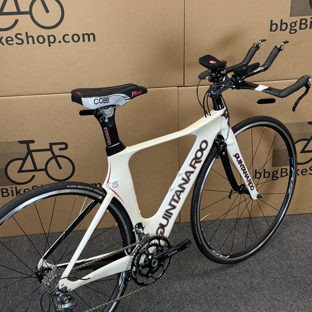 Used Quintana Roo CD0.1, Carbon Fiber Triathlon Bike, 50cm Small