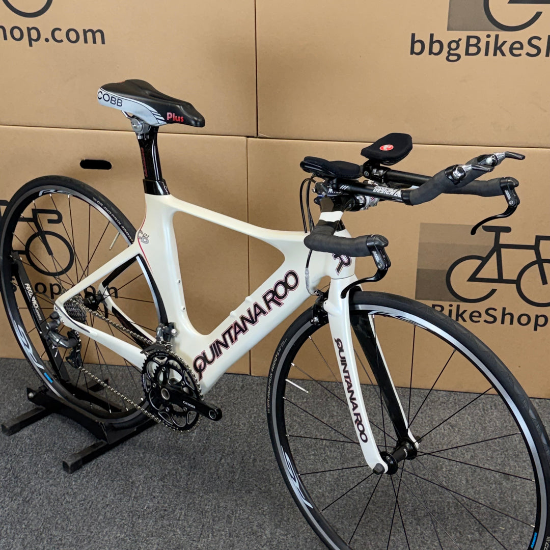 Used Quintana Roo CD0.1, Carbon Fiber Triathlon Bike, 50cm Small
