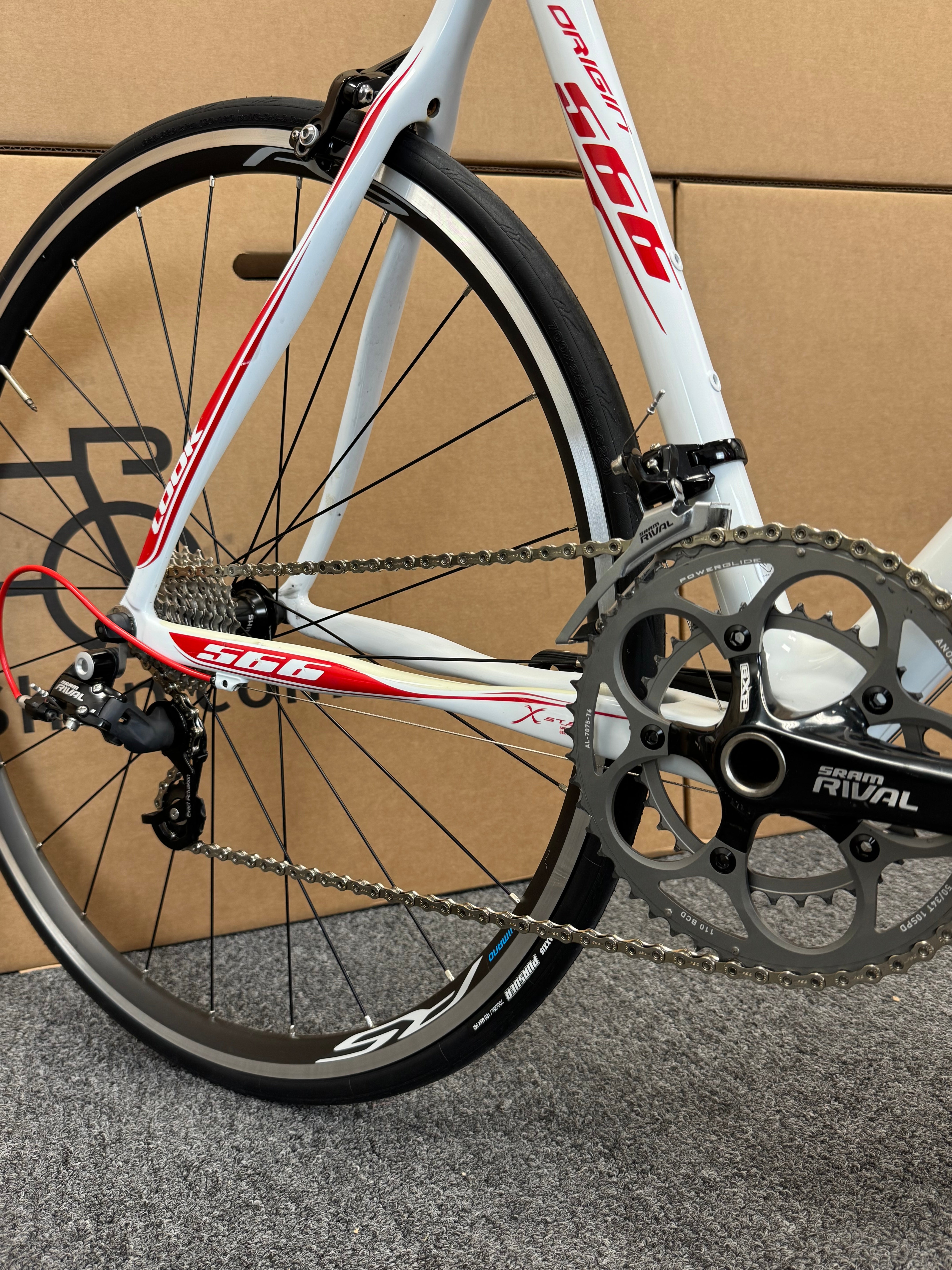 Used Look 566, Carbon Fiber Road Bike-2010, Large (56cm