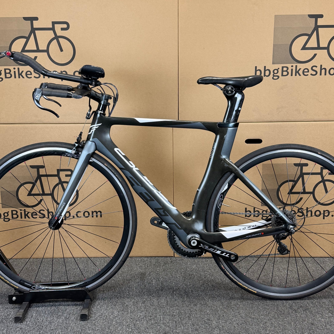 Used Felt B12, Carbon Fiber Triathlon Bike, Shimano Dura-Ace, 51cm