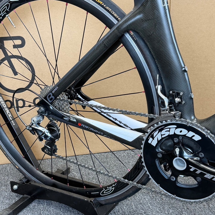 Used Felt B12, Carbon Fiber Triathlon Bike, Shimano Dura-Ace, 51cm