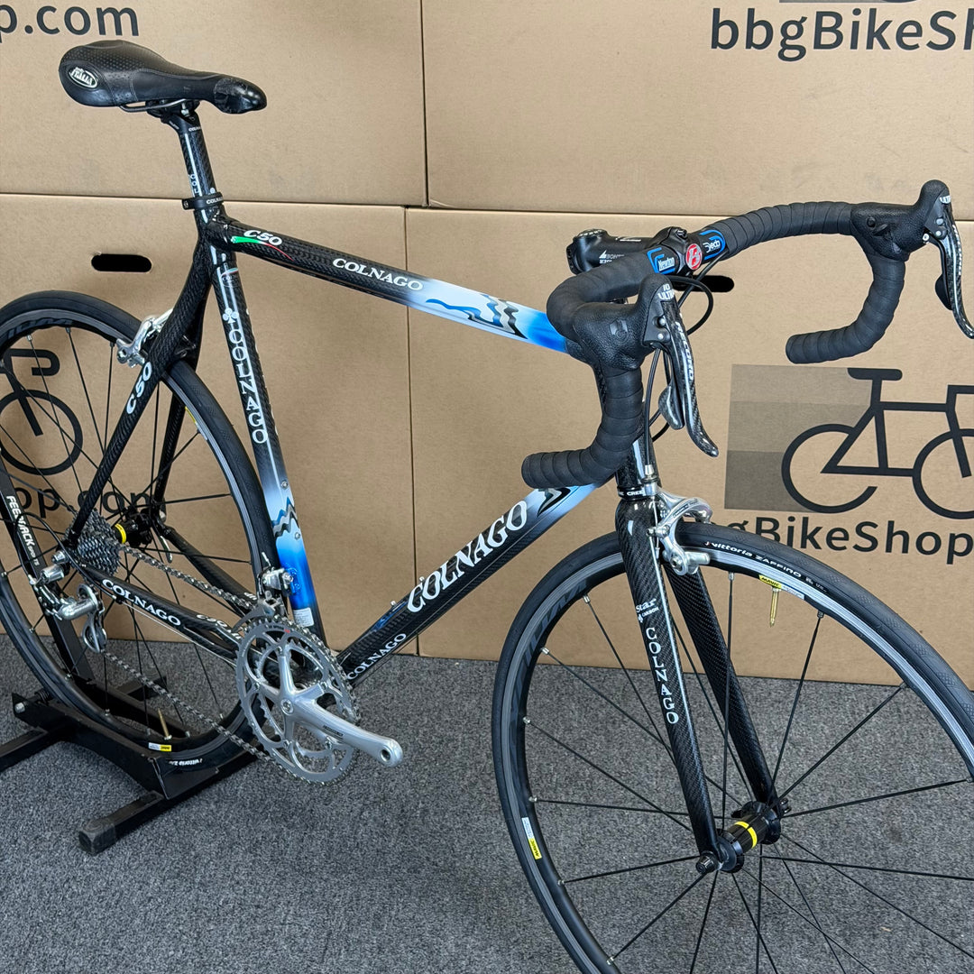 Used Colnago C50, Carbon Fiber Road Bike, Campagnolo Chorus, 58cm