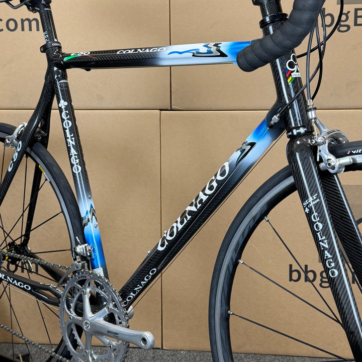 Used Colnago C50, Carbon Fiber Road Bike, Campagnolo Chorus, 58cm