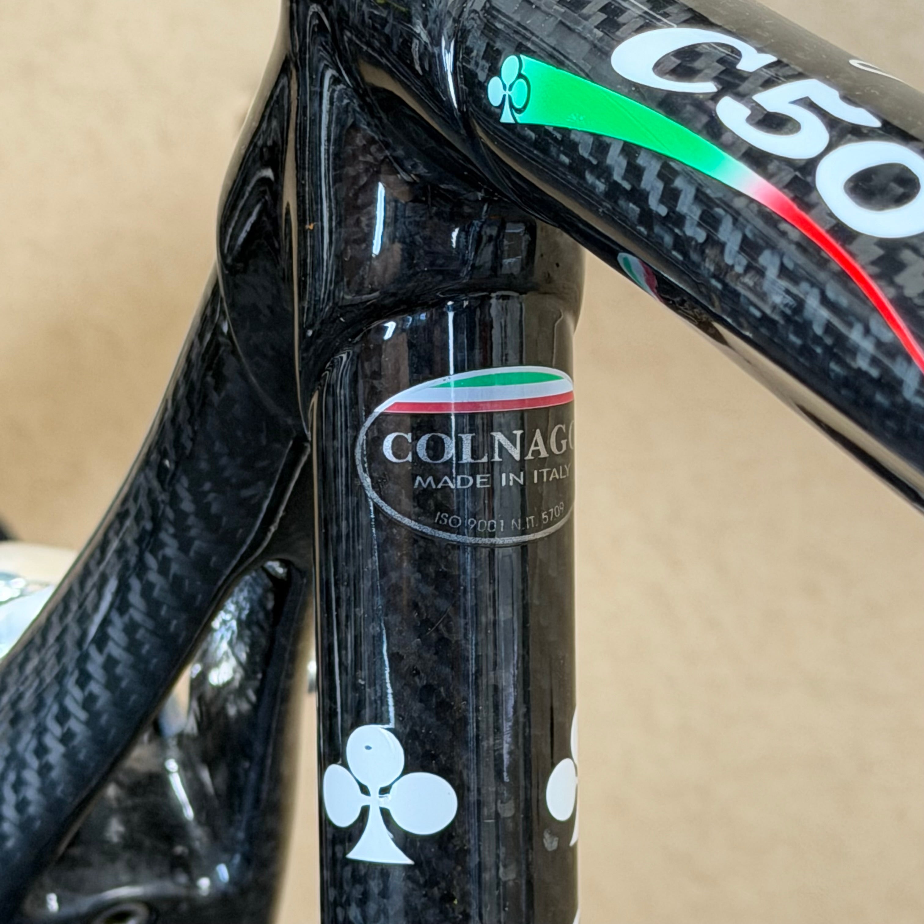 Used Colnago C50, Carbon Fiber Road Bike, Campagnolo Chorus, 58cm
