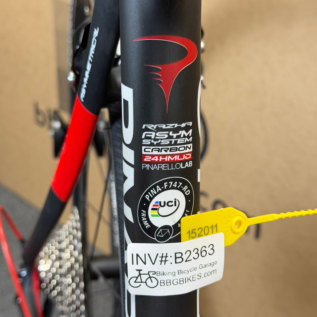 Used Pinarello Razha, Carbon Fiber Road Bike, 11-speed Shimano, 54cm