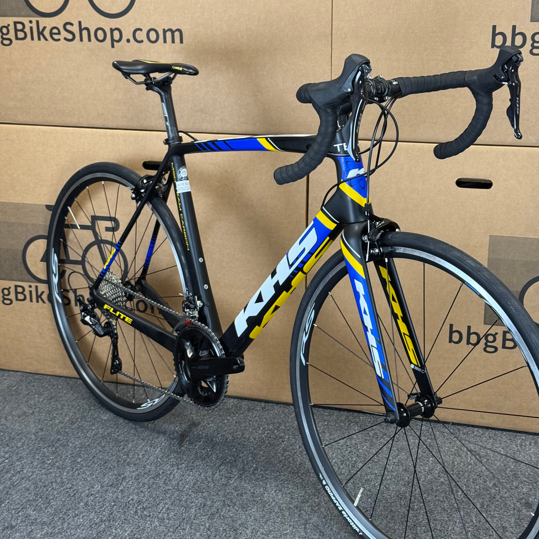 Used KHS Flite Team, 11-speed Shimano 105, Carbon Road Bike-2021, ML 56cm