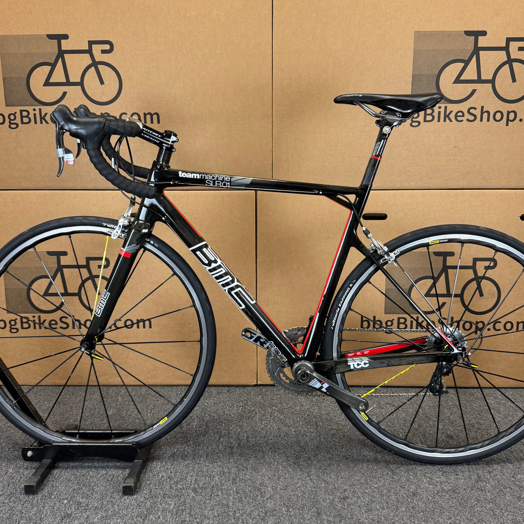 Used BMC Teammachine SLR01, Sram Red, Carbon Road Bike-2011, 53cm (55cm)