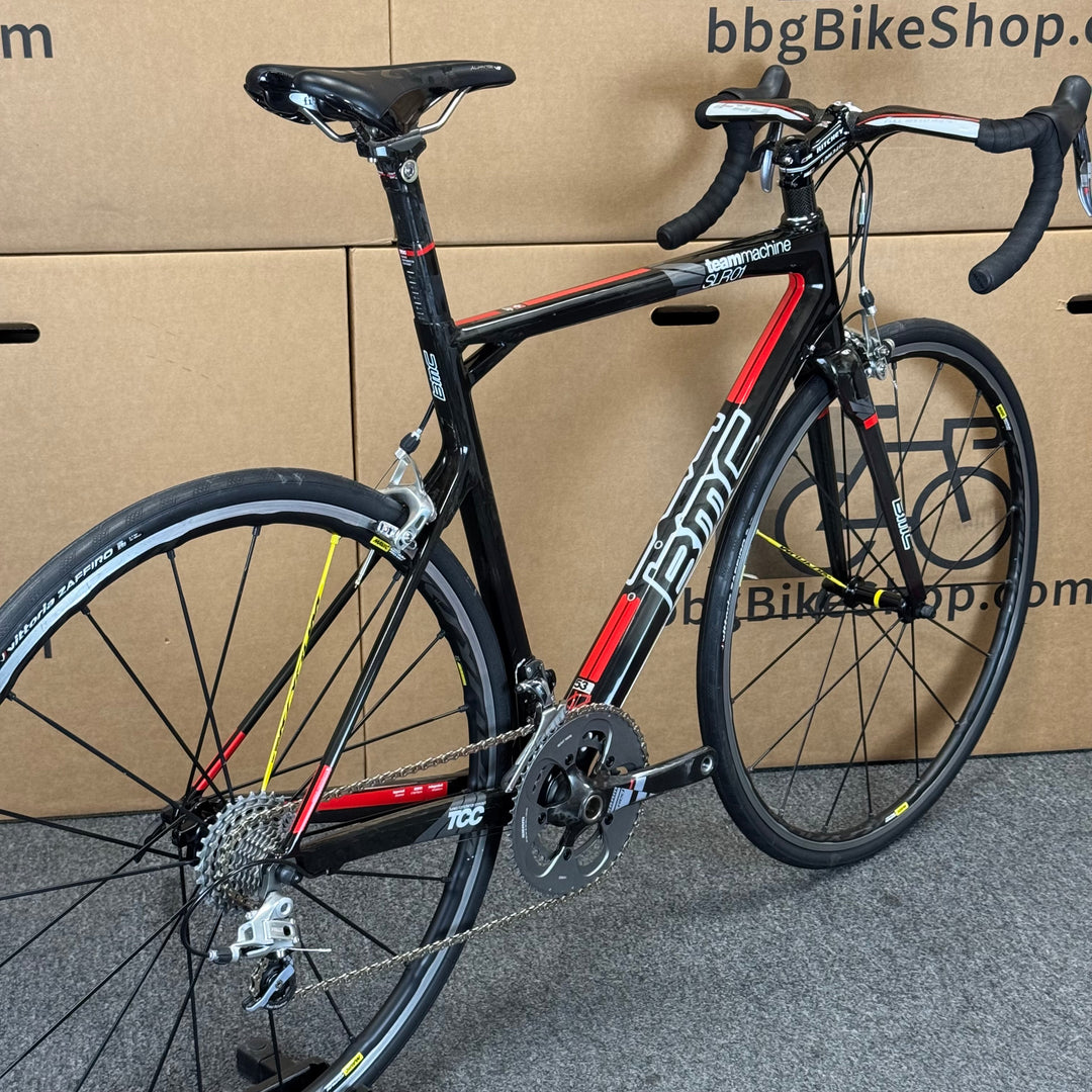 Used BMC Teammachine SLR01, Sram Red, Carbon Road Bike-2011, 53cm (55cm)