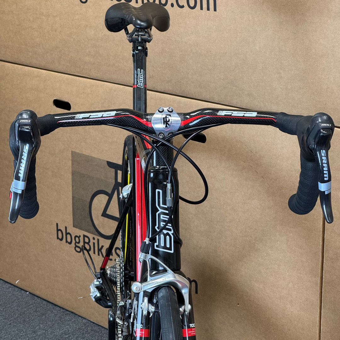 Used BMC Teammachine SLR01, Sram Red, Carbon Road Bike-2011, 53cm (55cm)