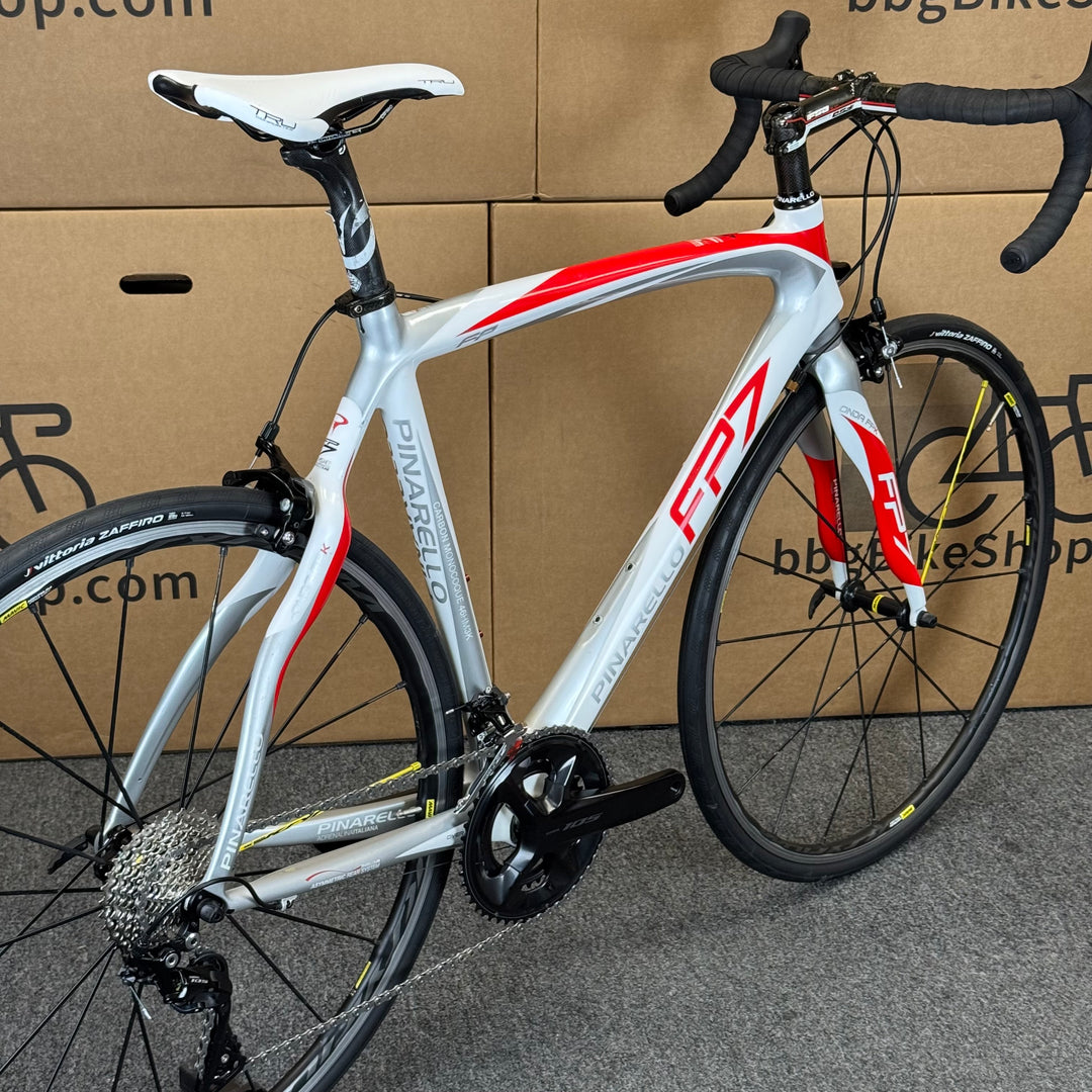 Used Pinarello FP7, 11-speed Shimano 105, Carbon Road Bike-2012, 55cm (56cm)