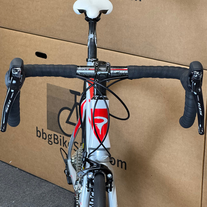 Used Pinarello FP7, 11-speed Shimano 105, Carbon Road Bike-2012, 55cm (56cm)