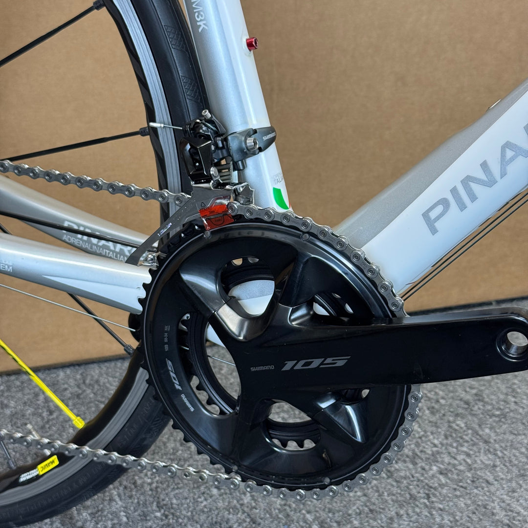 Used Pinarello FP7, 11-speed Shimano 105, Carbon Road Bike-2012, 55cm (56cm)