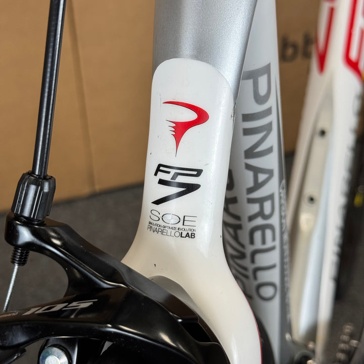 Used Pinarello FP7, 11-speed Shimano 105, Carbon Road Bike-2012, 55cm (56cm)