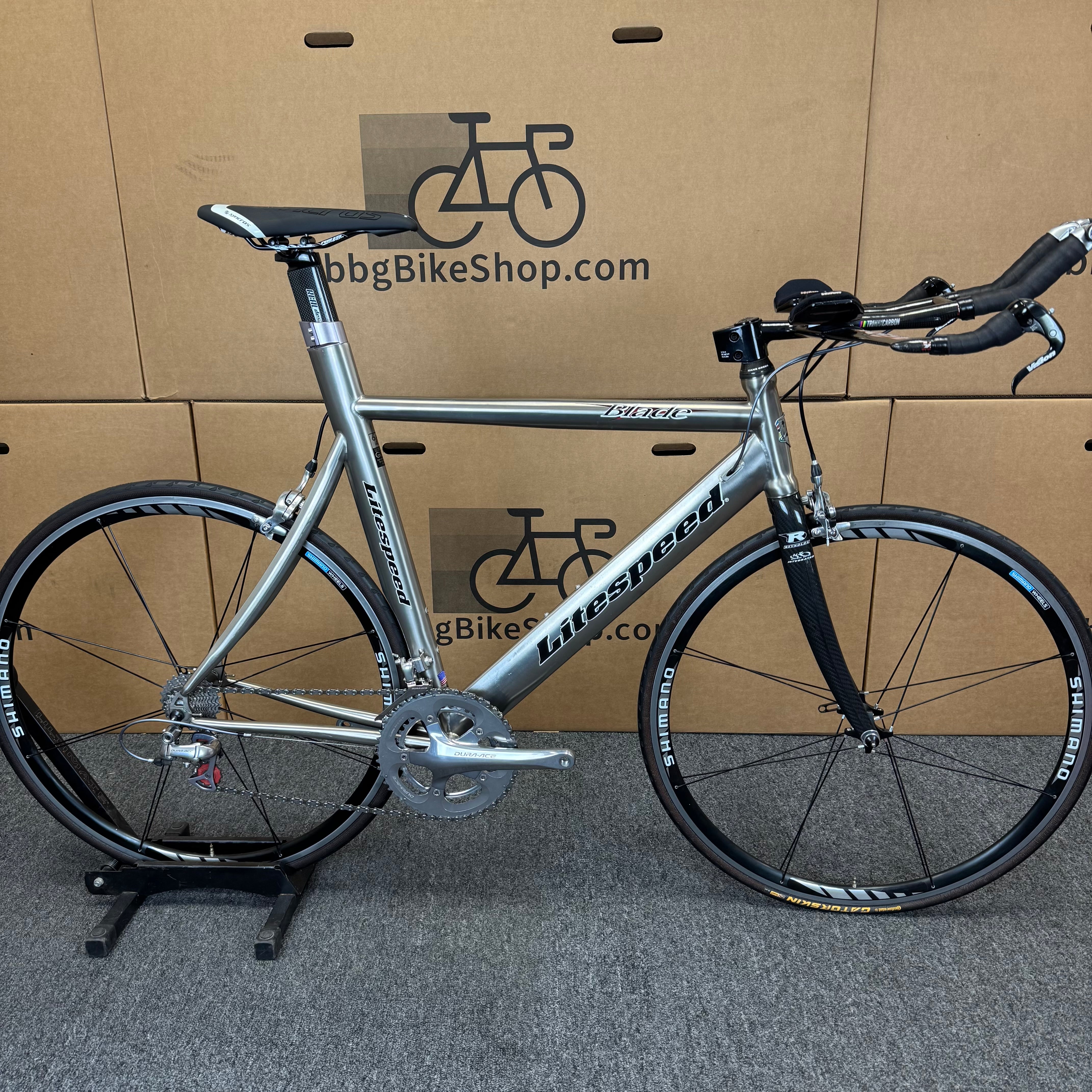 Used Litespeed Blade, 6AL / 4V Titanium Triathlon Bike-2005