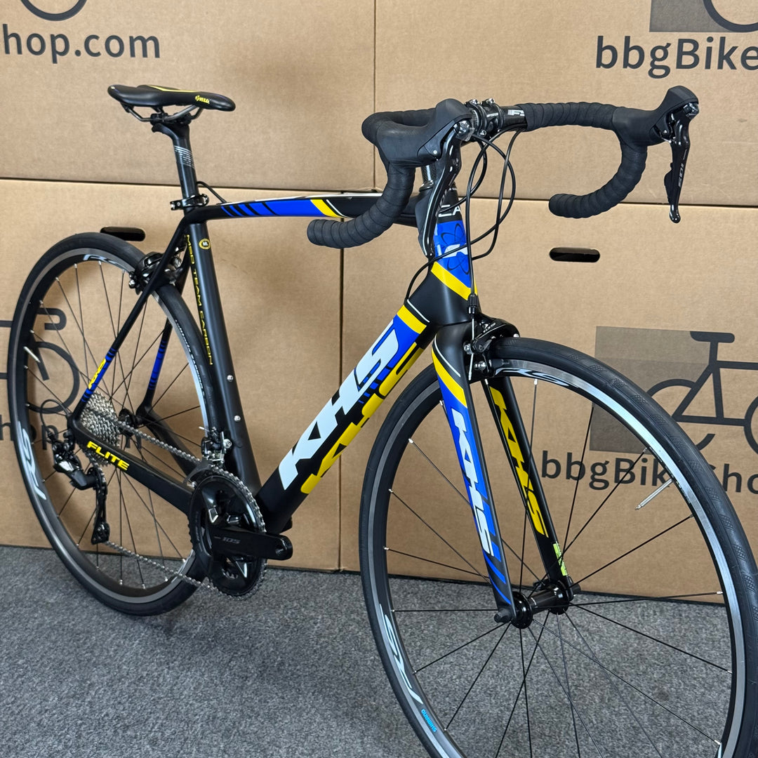 Used KHS Flite Team, 11-speed Shimano 105, Carbon Road Bike-2021, ML 56cm