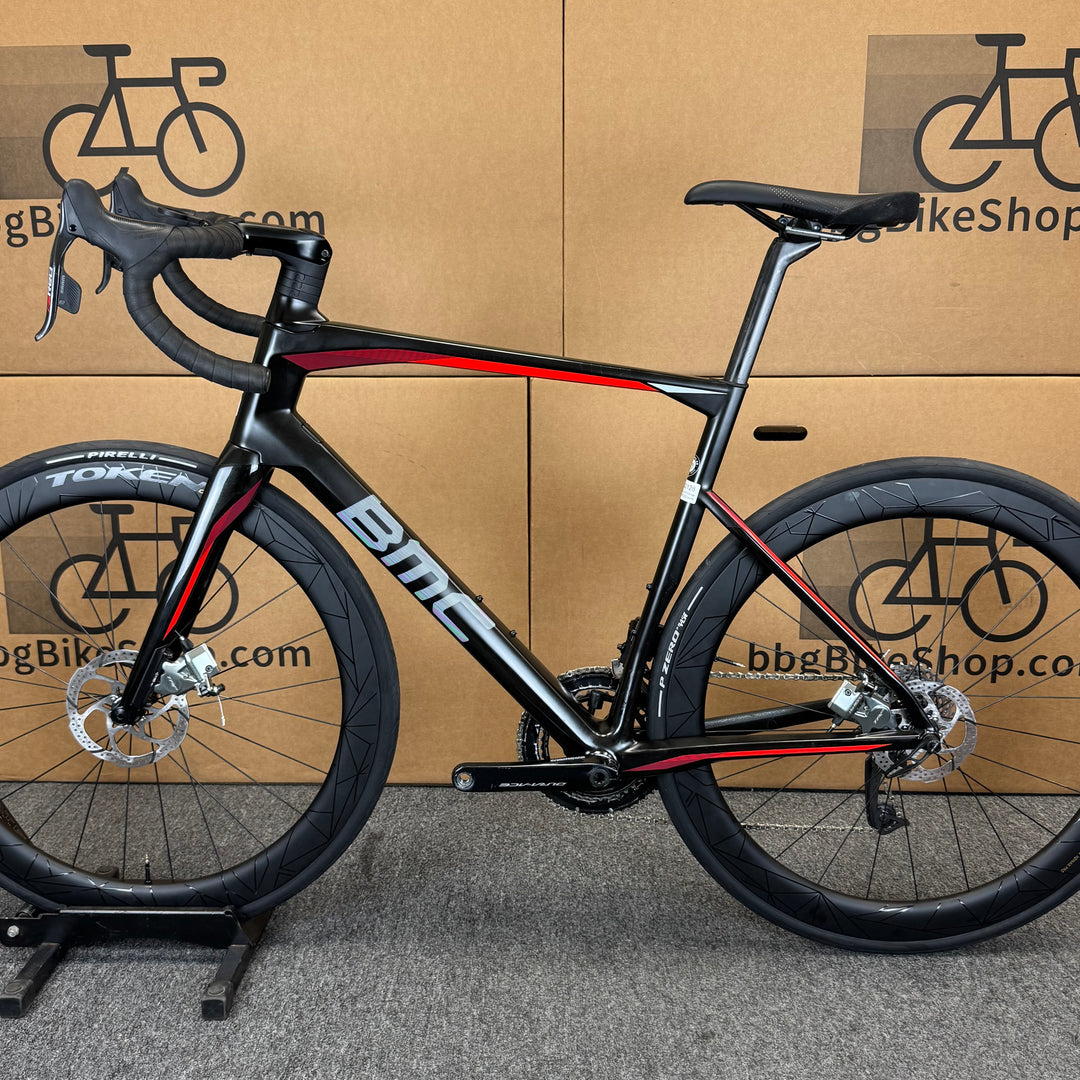 Used BMC RoadMachine 01, Sram Red eTap, Carbon Fiber Road Bike-2019, 56cm