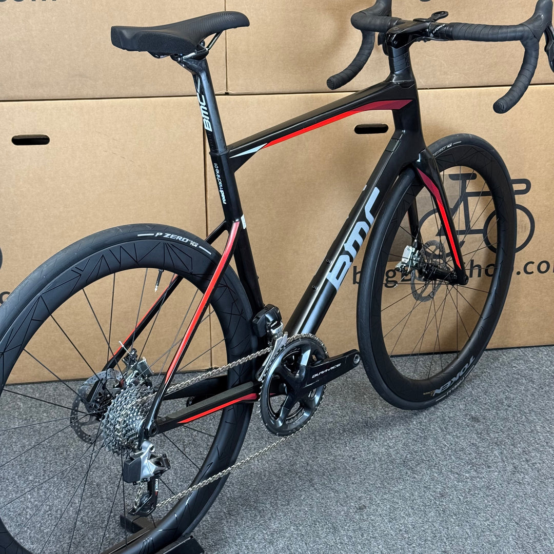 Used BMC RoadMachine 01, Sram Red eTap, Carbon Fiber Road Bike-2019, 56cm