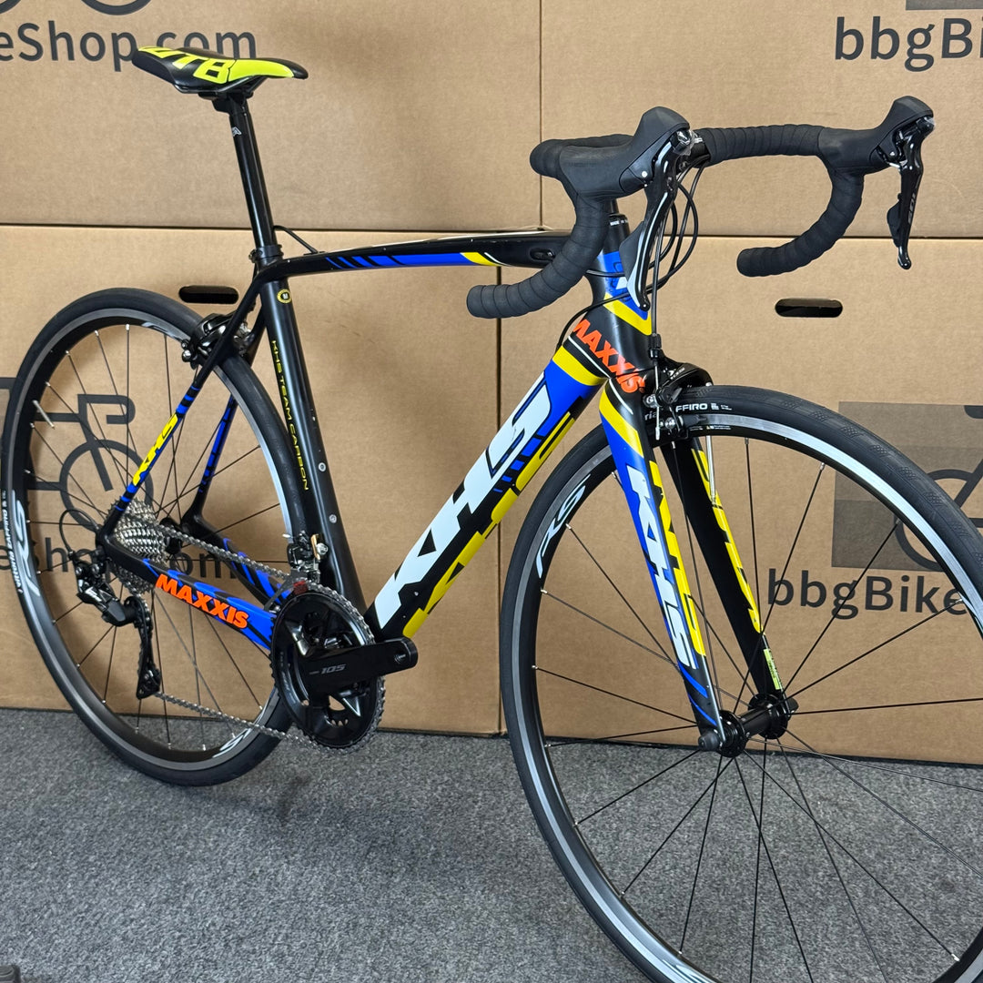 Used KHS Flite Team, 11-speed Shimano 105, Carbon Road Bike-2017, M 54cm