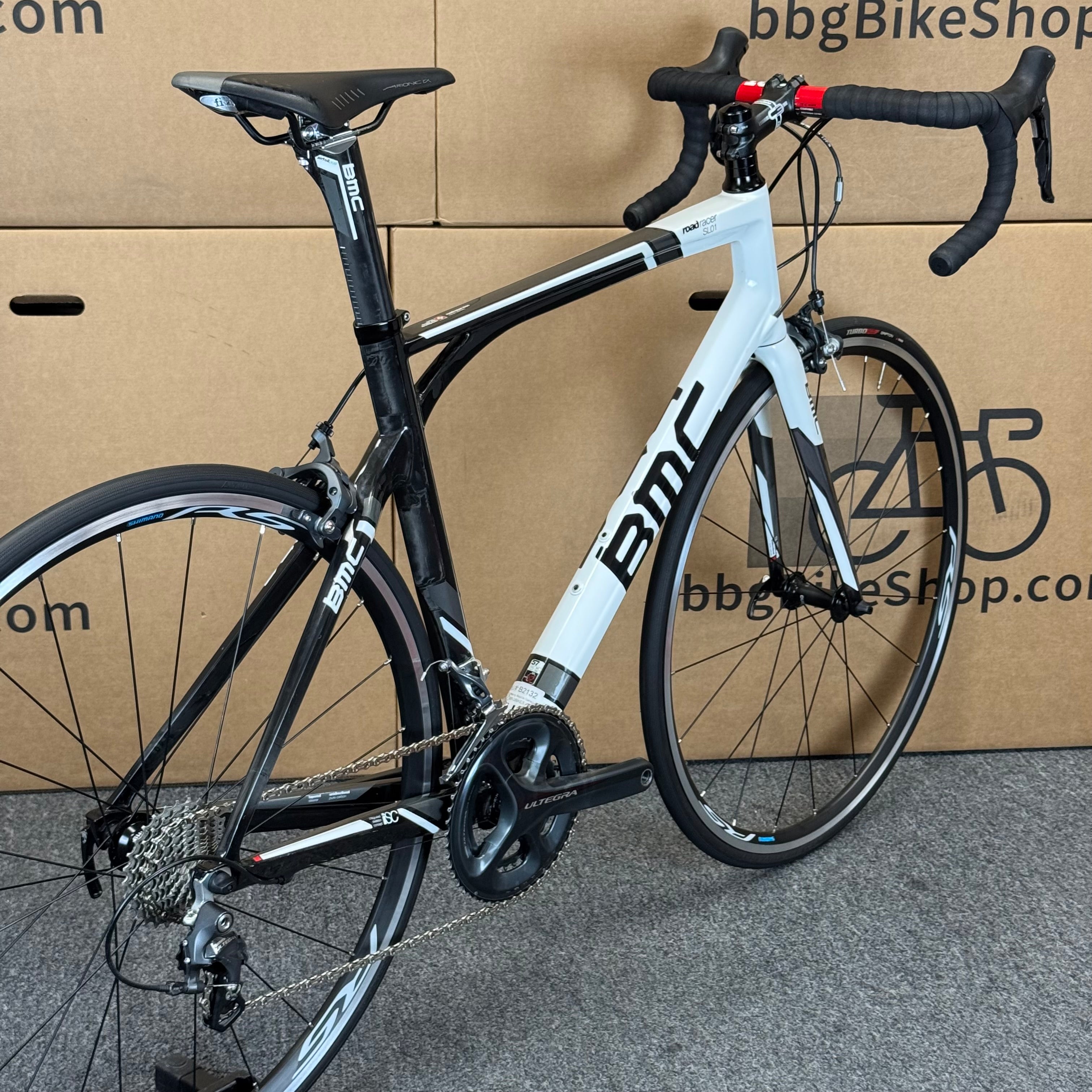 Used BMC RoadRacer SL01, 11-speed Ultegra, Carbon Road Bike-2013