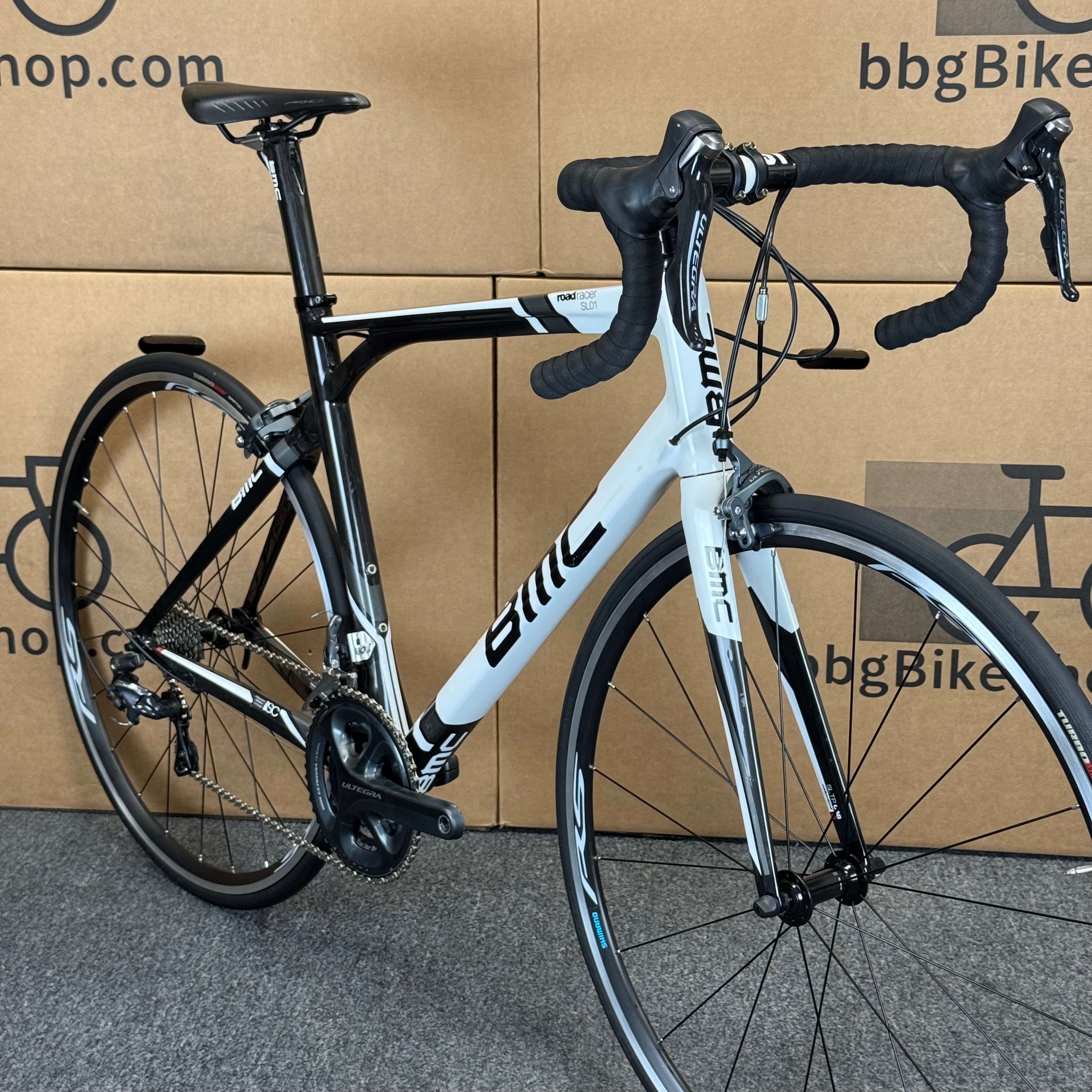 Used BMC RoadRacer SL01, 11-speed Ultegra, Carbon Road Bike-2013