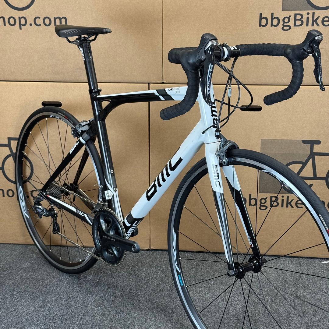 Used BMC RoadRacer SL01, 11-speed Ultegra, Carbon Road Bike-2013, 57cm