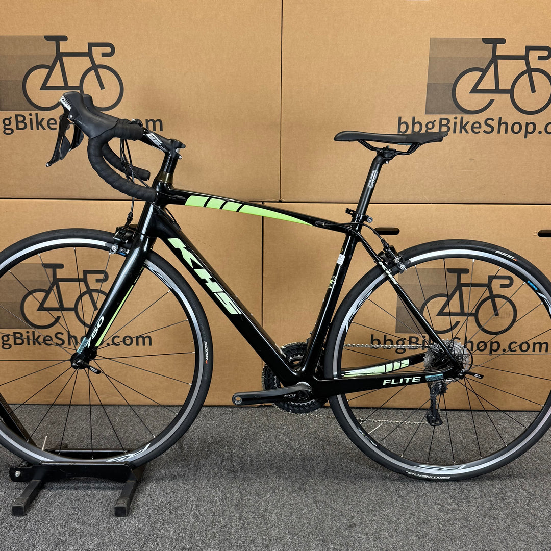 Used KHS Flite 750, 11-speed Shimano 105, Carbon Fiber Road Bike-2017, 52cm