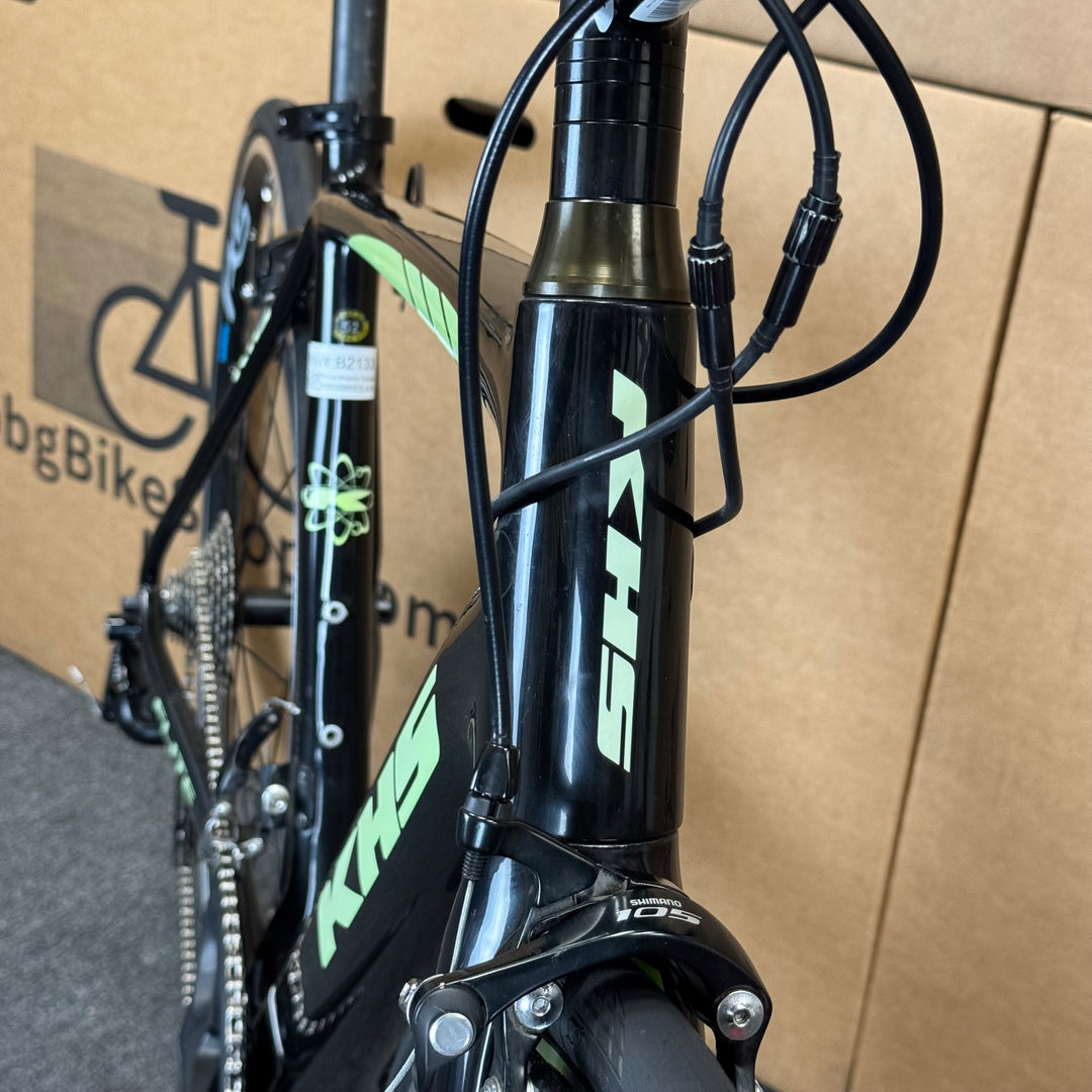 Used KHS Flite 750, 11-speed Shimano 105, Carbon Fiber Road Bike-2017, 52cm