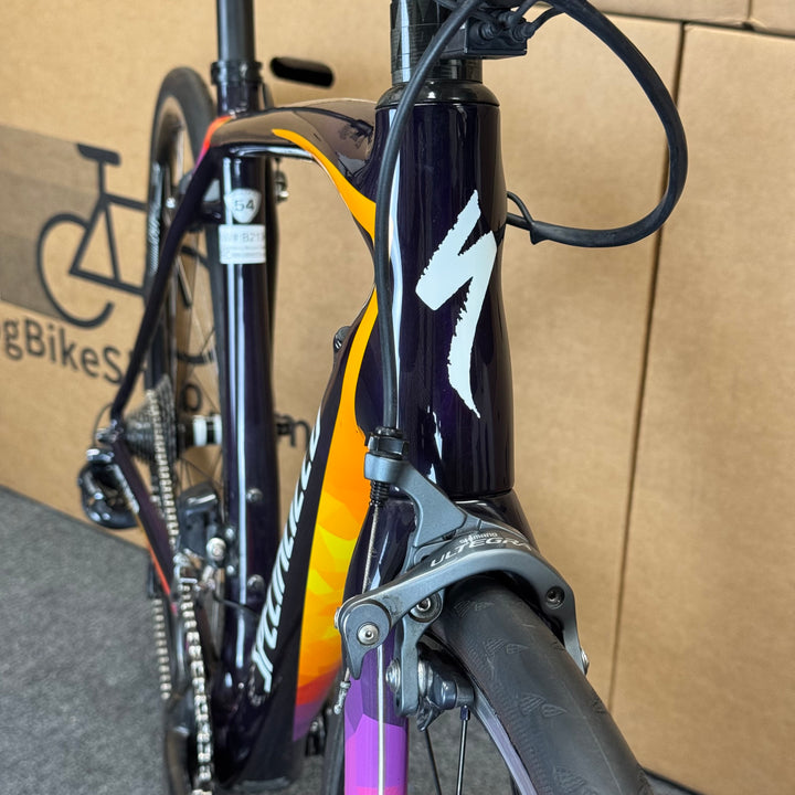 Used Specialized Amira SL4 Expert, Women's Carbon Road Bike, Ultegra Di2, 54cm