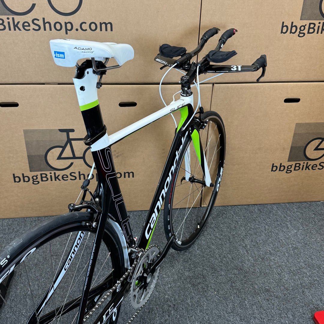 Used Cannondale Slice, Carbon Fiber Triathlon Bike-2010, 56cm