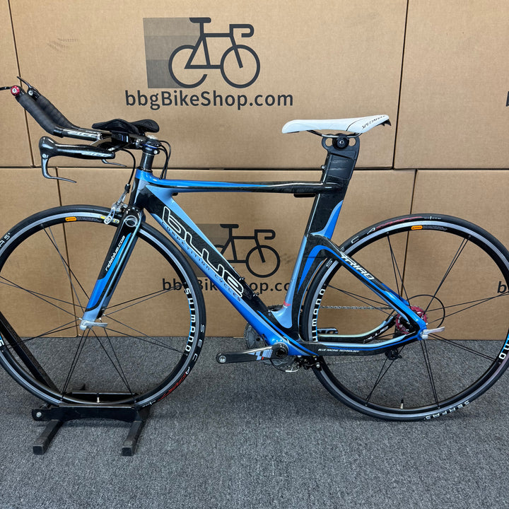 Used Blue Triad, Carbon Fiber Triathlon Bike-2012, 52cm