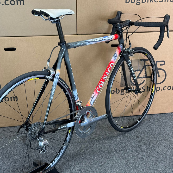 Used Colnago C40, Vintage Italian Carbon Fiber Road Bike-2004, 55cm