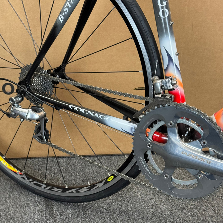 Used Colnago C40, Vintage Italian Carbon Fiber Road Bike-2004, 55cm