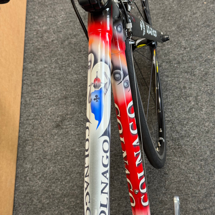 Used Colnago C40, Vintage Italian Carbon Fiber Road Bike-2004, 55cm