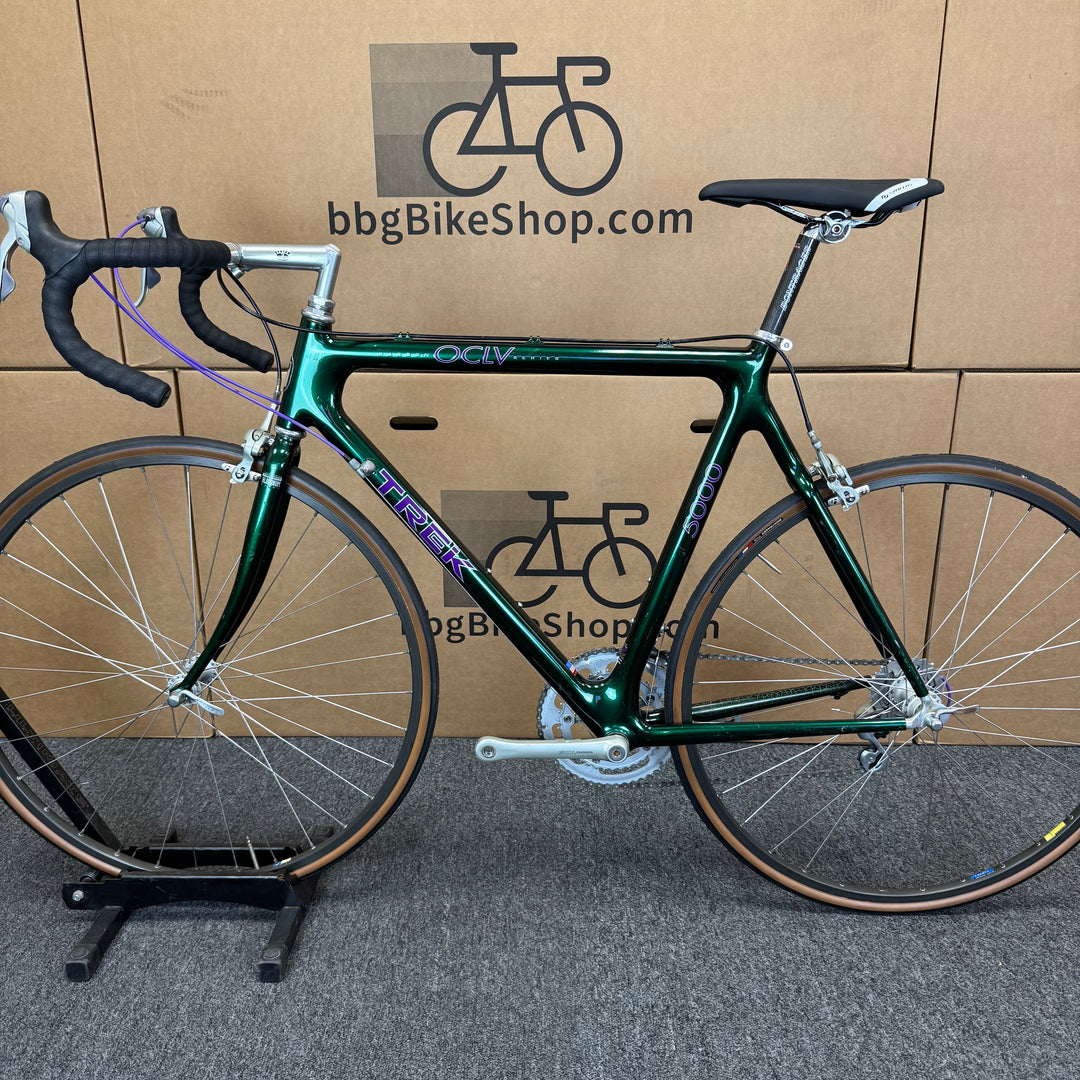 Used Vintage Trek 5000, OCLV Carbon Fiber Road Bike-1999, 58cm