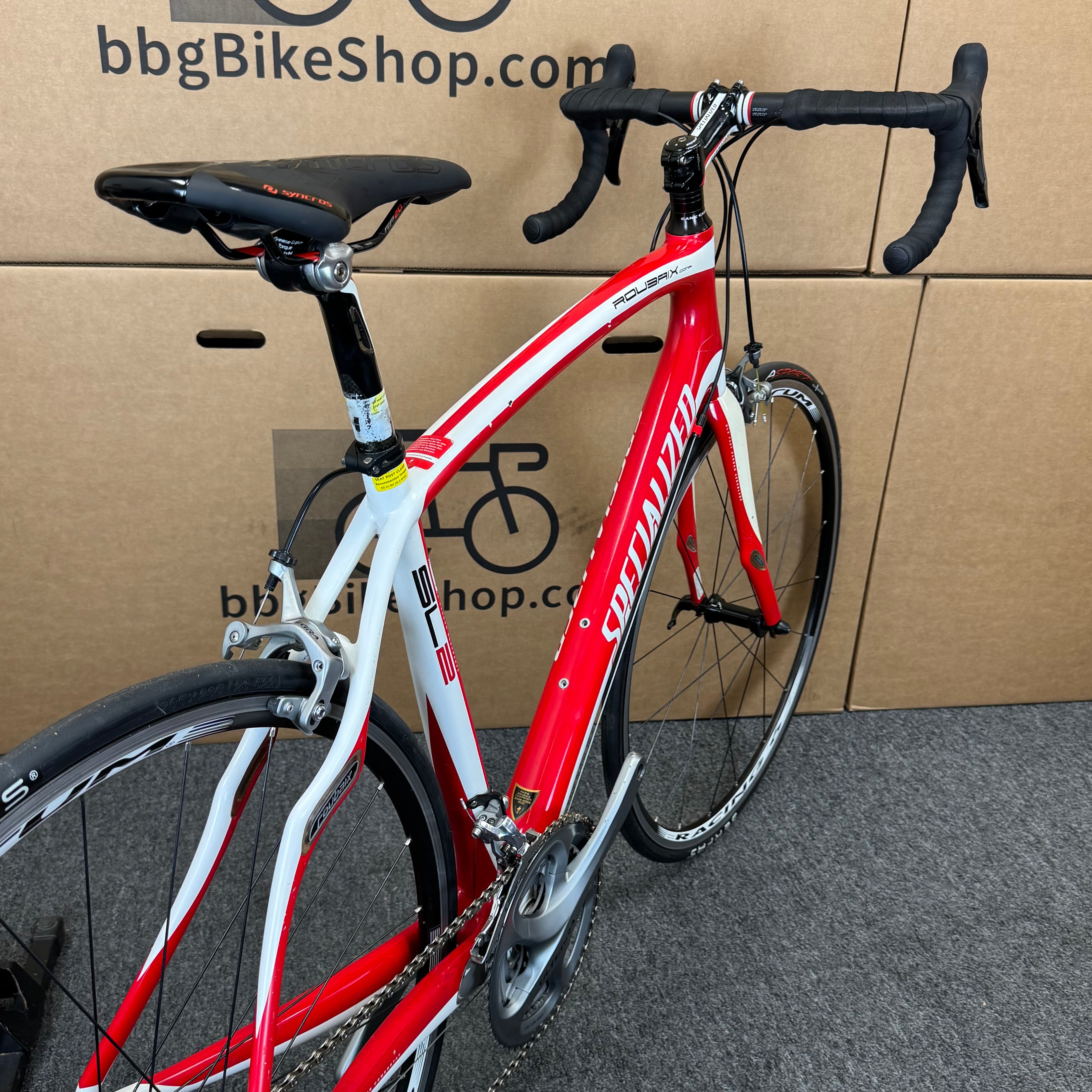 SPECIALIZED ROUBAIX COMP SL2 レッド/ホワイト text_set_value: Specialized Roubaix Comp SL2 Triple 61cm