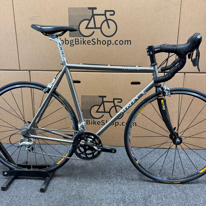 Used Merlin Titanium, Vintage Road Bike-1994, 56cm