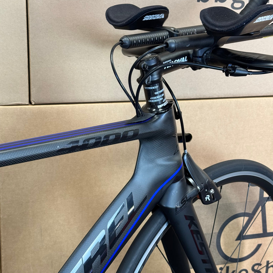 Used Kestrel 4000, 11-speed Shimano 105, Triathlon Carbon Bike-2016, 57.5 (58cm)