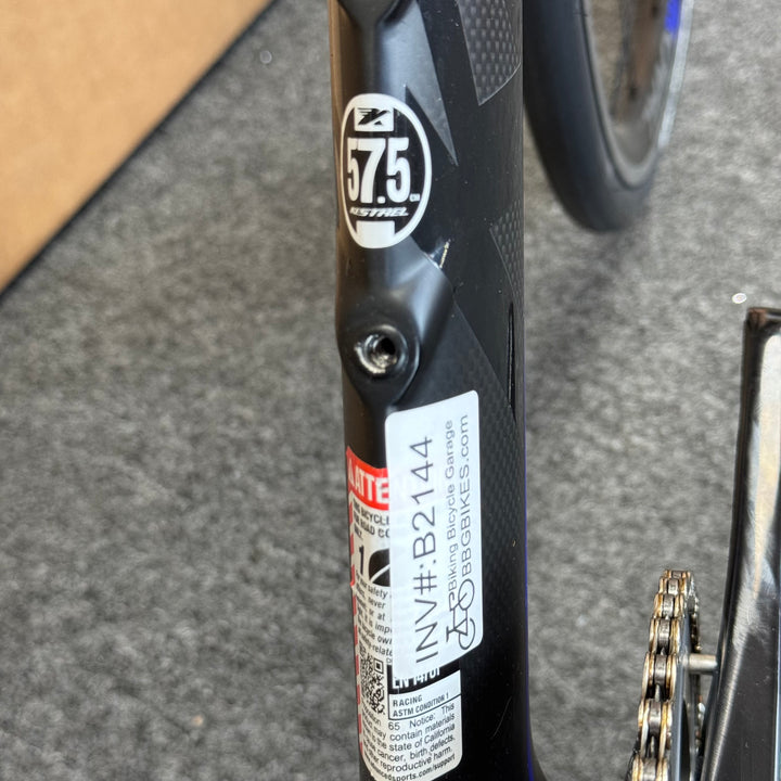 Used Kestrel 4000, 11-speed Shimano 105, Triathlon Carbon Bike-2016, 57.5 (58cm)