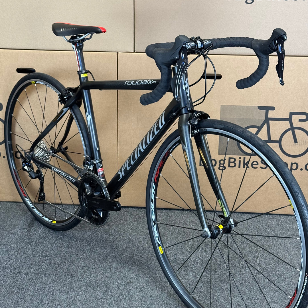 Used Specialized Roubaix Pro, 11-speed Shimano 105, Carbon Road Bike-2005, 54cm