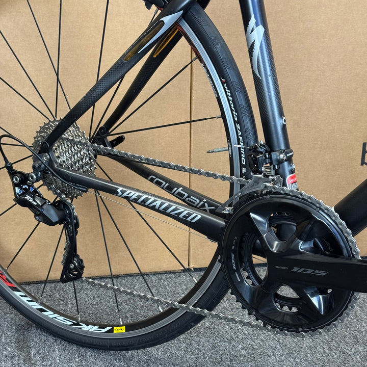 Used Specialized Roubaix Pro, 11-speed Shimano 105, Carbon Road Bike-2005, 54cm
