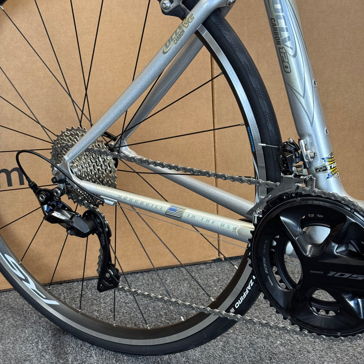 Used Trek Pilot 5.0, 11-speed Shimano 105, Carbon Fiber Road Bike-2005, 52cm