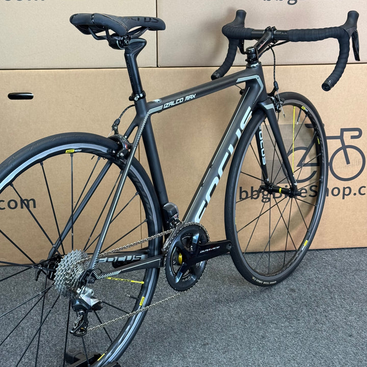 Used Focus Izalco Max, 13lbs Climbing Carbon Road Bike, Dura-Ace Di2, 2017, 54cm
