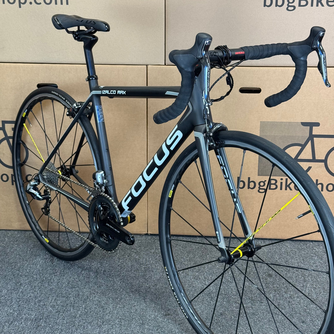 Used Focus Izalco Max, 13lbs Climbing Carbon Road Bike, Dura-Ace Di2, 2017, 54cm